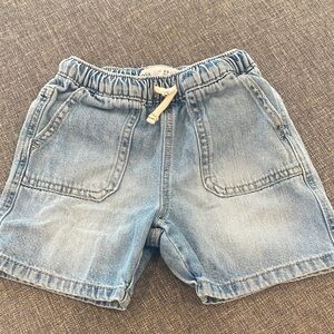 Zara Kids Light Blue Denim Shorts